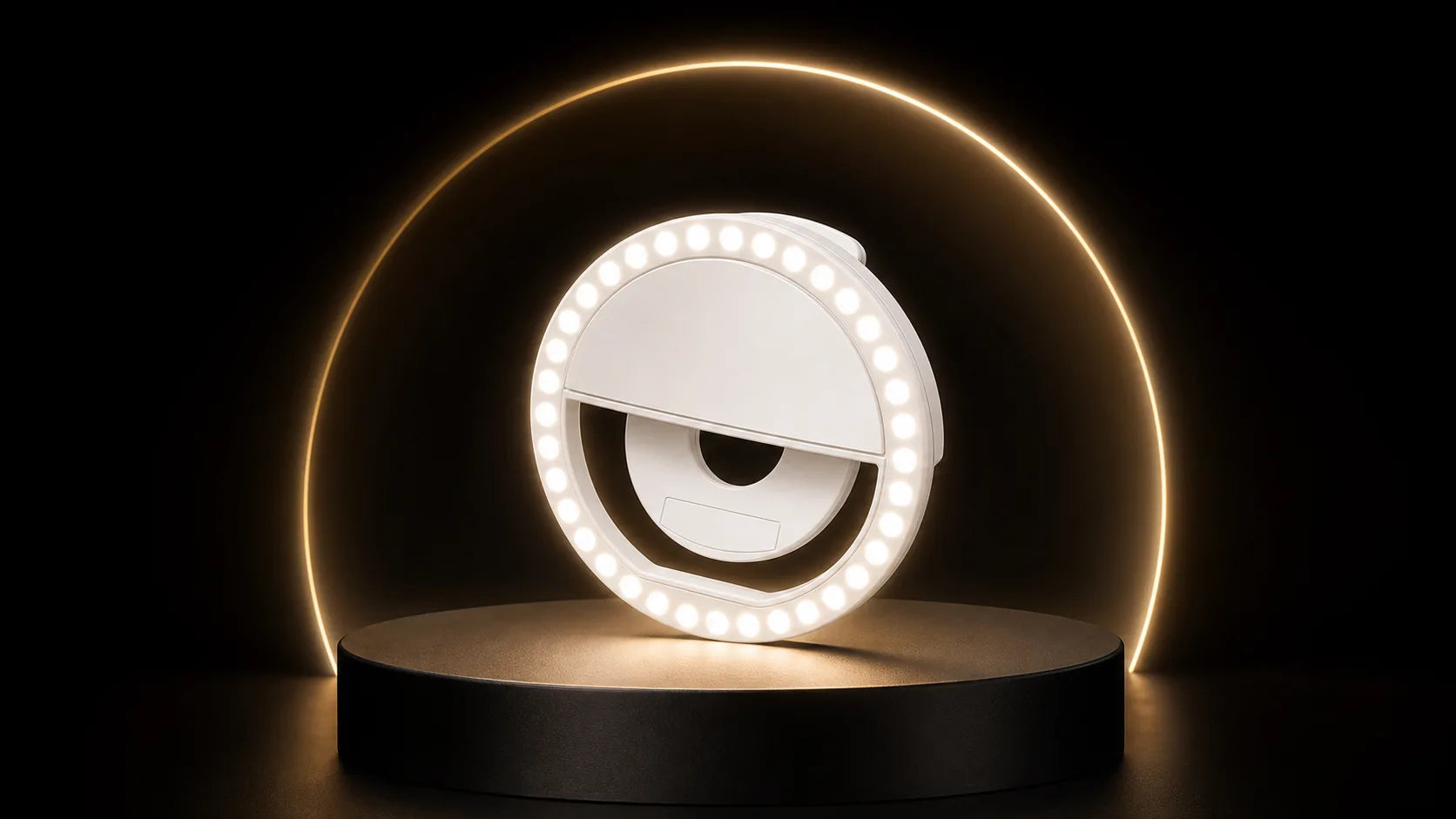 LumiSnap with its Micro USB charging cable